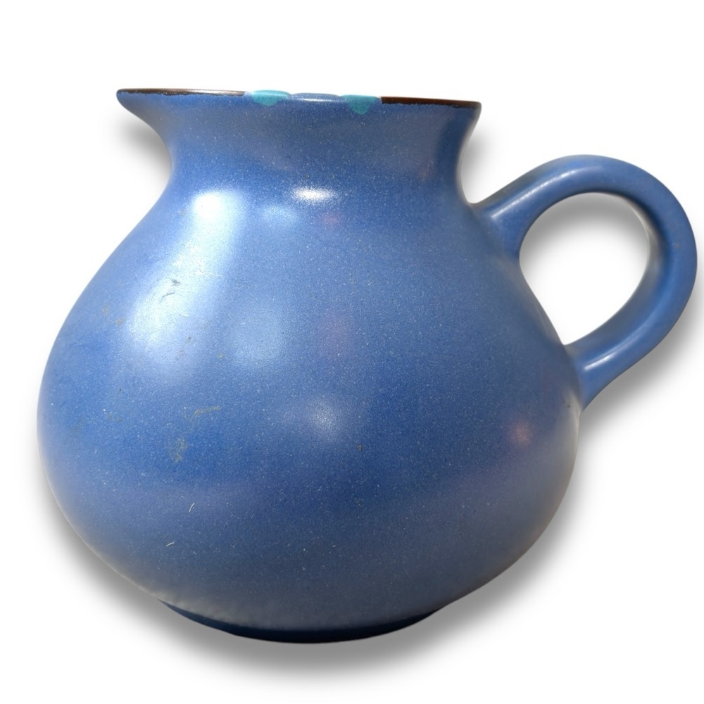 Dansk Mesa Sky Blue Ceramic Pitcher KW Portugal